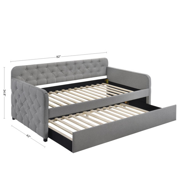 Andover Mills™ Astra Twin Daybed with Trundle & Reviews Wayfair Canada